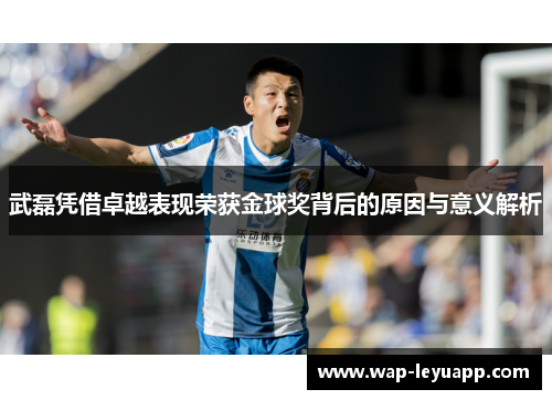 武磊凭借卓越表现荣获金球奖背后的原因与意义解析