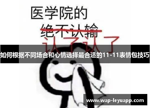 如何根据不同场合和心情选择最合适的11-11表情包技巧