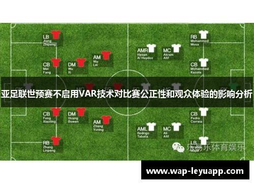 亚足联世预赛不启用VAR技术对比赛公正性和观众体验的影响分析 亚足联世预赛不启用VAR技术对比赛公正性和观众体验的影响分析