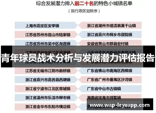 青年球员战术分析与发展潜力评估报告